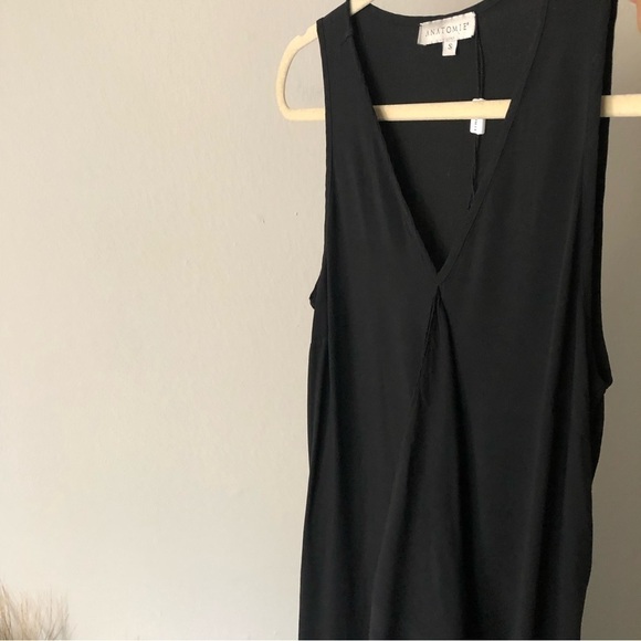 Anatomie Front Ruffle Asymmetrical Tank Dress Small - Picture 6 of 7